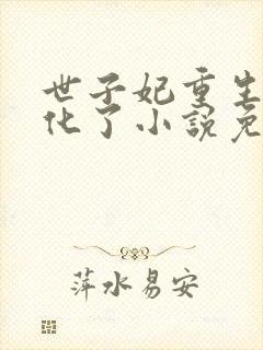 世子妃重生后黑化了小说免费阅读