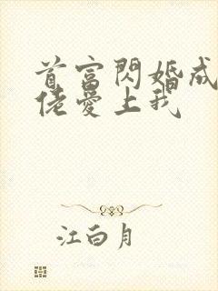 首富闪婚成宠大佬爱上我