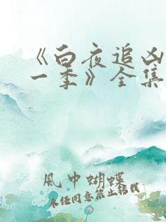 《白夜追凶 第一季》全集免费观看