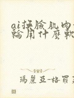 ai换脸肌肉金轮用什么软件