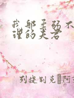 我那柔弱不能自理的夫君