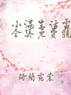 小满生活电视剧全集免费观看高清