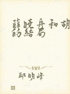 薛晓舟和胡曼黎的结局