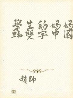 学生的妈妈6中韩双字中国