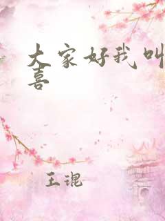 大家好我叫林小喜