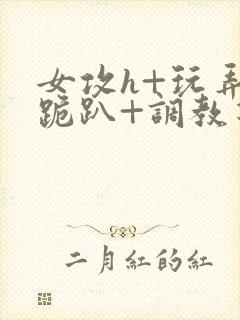 女攻h+玩弄+跪趴+调教花