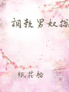 调教男奴总裁受