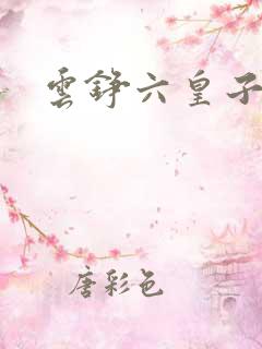 云铮六皇子