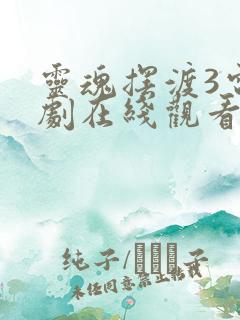灵魂摆渡3电视剧在线观看免费完整版