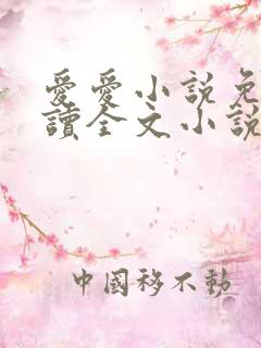 爱爱小说免费阅读全文小说乡村