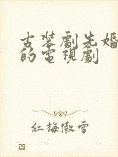 古装剧先婚后爱的电视剧