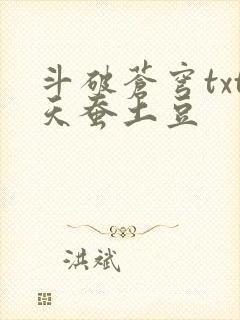 斗破苍穹txt天蚕土豆