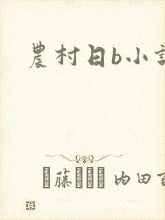 农村日b小说