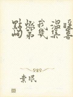 点燃我温暖你李峋第几集喜欢朱韵