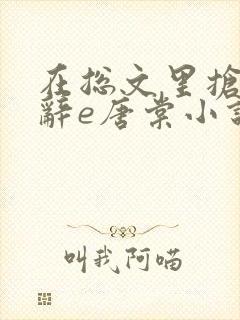 在总文里抢主角辞e唐棠小说全文阅读txt