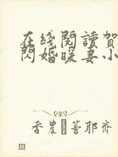 在线阅读贺少的闪婚暖妻小说