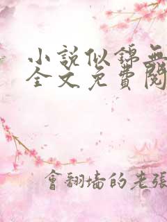 小说似锦无弹窗全文免费阅读