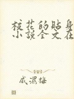 校花的贴身高手小说全文在线阅读