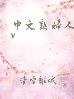 中文熟妇人妻av