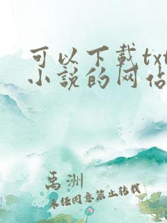 可以下载txt小说的网站