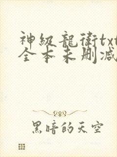 神级龙卫txt全本未删减下载