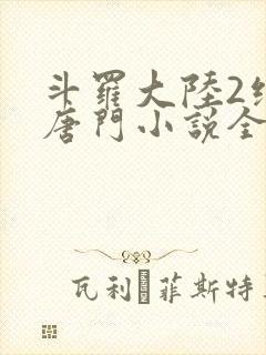斗罗大陆2绝世唐门小说全文阅读