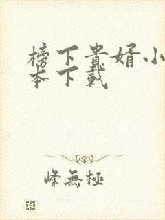 榜下贵婿小说全本下载
