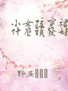 小女孩穿裙子扎什么头发好看