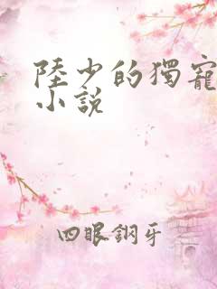 陆少的独宠甜妻小说