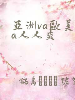 亚洲va欧美va人人爽