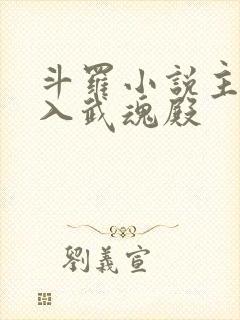 斗罗小说主角加入武魂殿