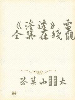 《渗透》电视剧全集在线观看免费