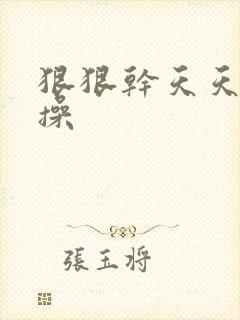 狠狠干天天综合操