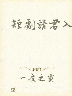 短剧请君入我怀
