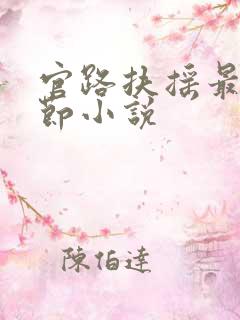 官路扶摇最新章节小说