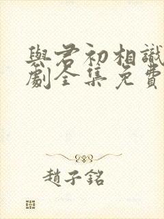 与君初相识电视剧全集免费西瓜