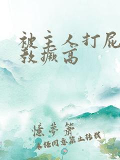 被主人打屁股调教撅高