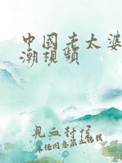 中国老太婆性高潮视频