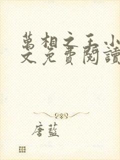 万相之王小说全文免费阅读无弹窗
