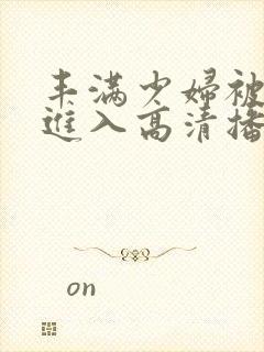 丰满少妇被猛烈进入高清播放,jiang