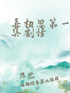 长相思第一季分集剧情