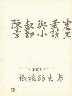 陈叔与黄震最新章节小说免费阅读