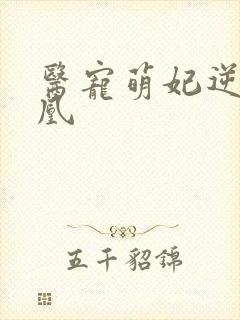 医宠萌妃逆袭成凰