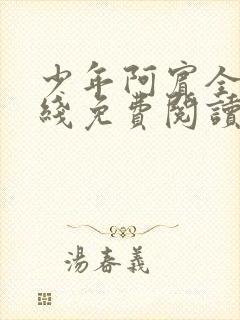 少年阿宾全文在线免费阅读