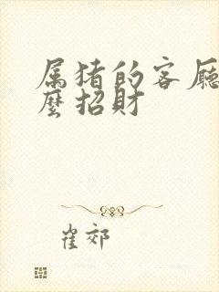 属猪的客厅摆什么招财