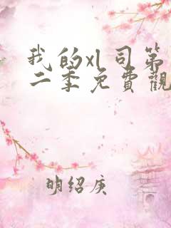 我的xl 司第二季免费观看无删减版
