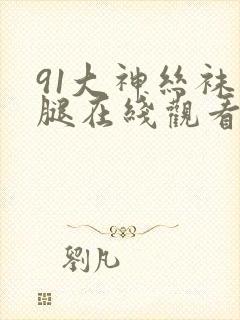 91大神丝袜美腿在线观看