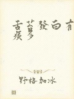 舌苔发白有齿痕痰多