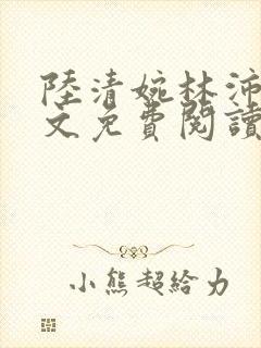 陆清婉林沛琛全文免费阅读