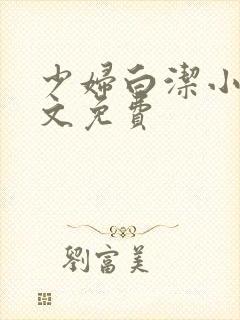 少妇白洁小说全文免费
